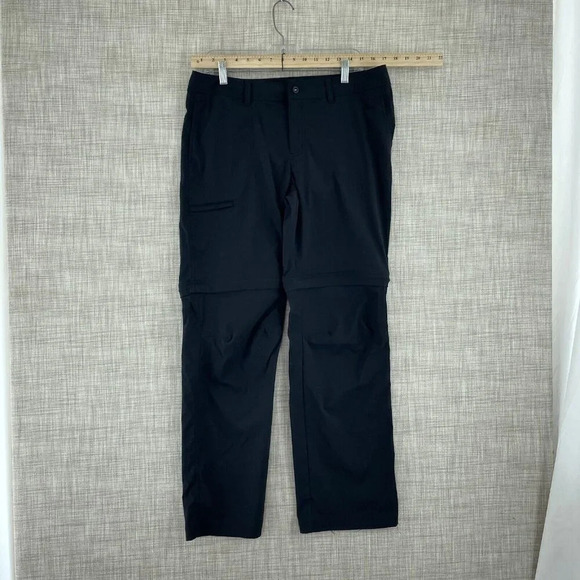Guide Series Convertible Hiking Activewear Pants Womens 12 Black 1478 - Picture 1 of 10